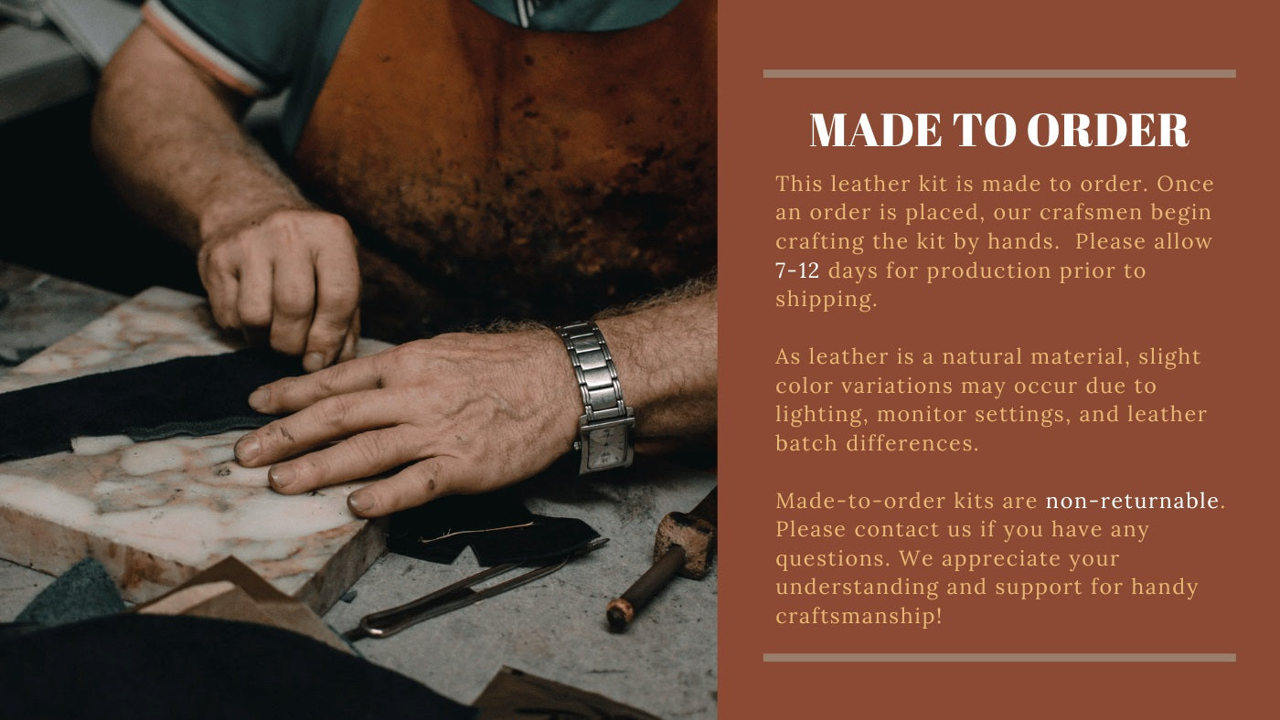 G8activist® Full Grain Leather Apple Watch Band DIY Kits - Image 24