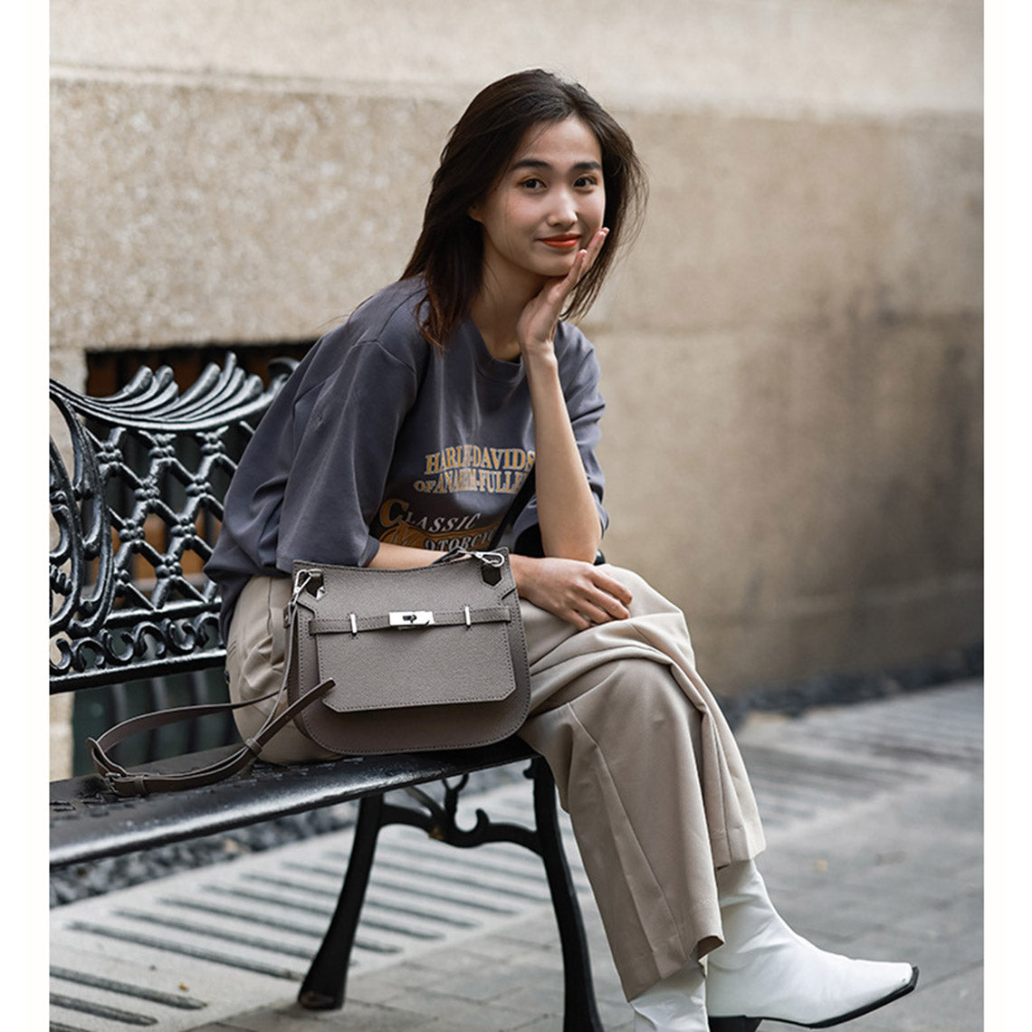 G8activist® Top Grain Leather Jypsiere Crossbody Bag DIY Kit - Image 6