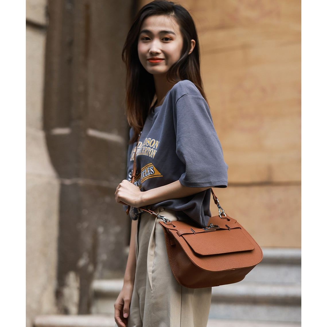 G8activist® Top Grain Leather Jypsiere Crossbody Bag DIY Kit - Image 8