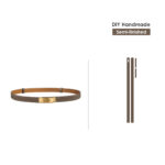 G8activist® Epsom Leather Inspired Kelli Slim Belt DIY Kits
