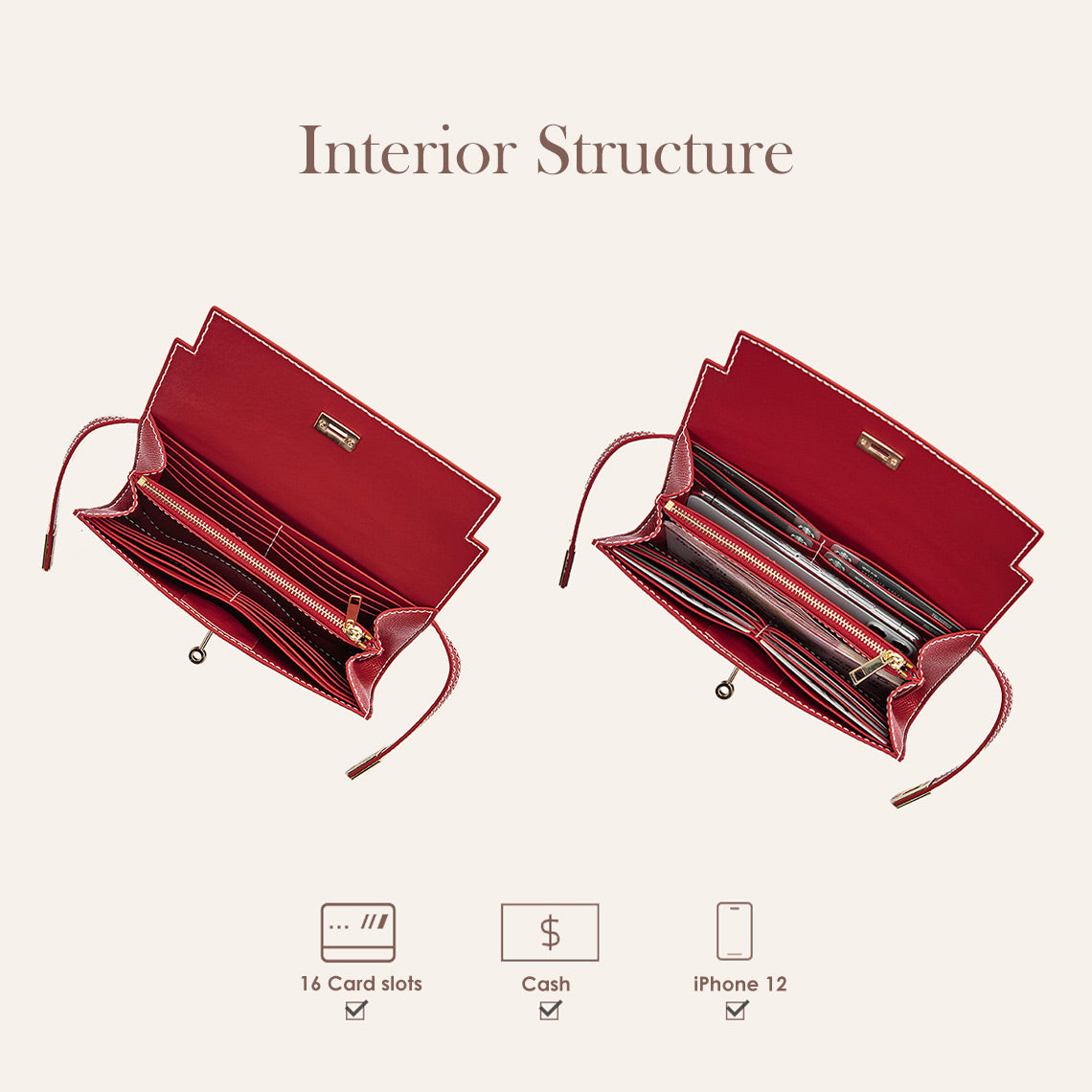 G8activist® Leather Kelli Long Wallet DIY Kit - Image 5