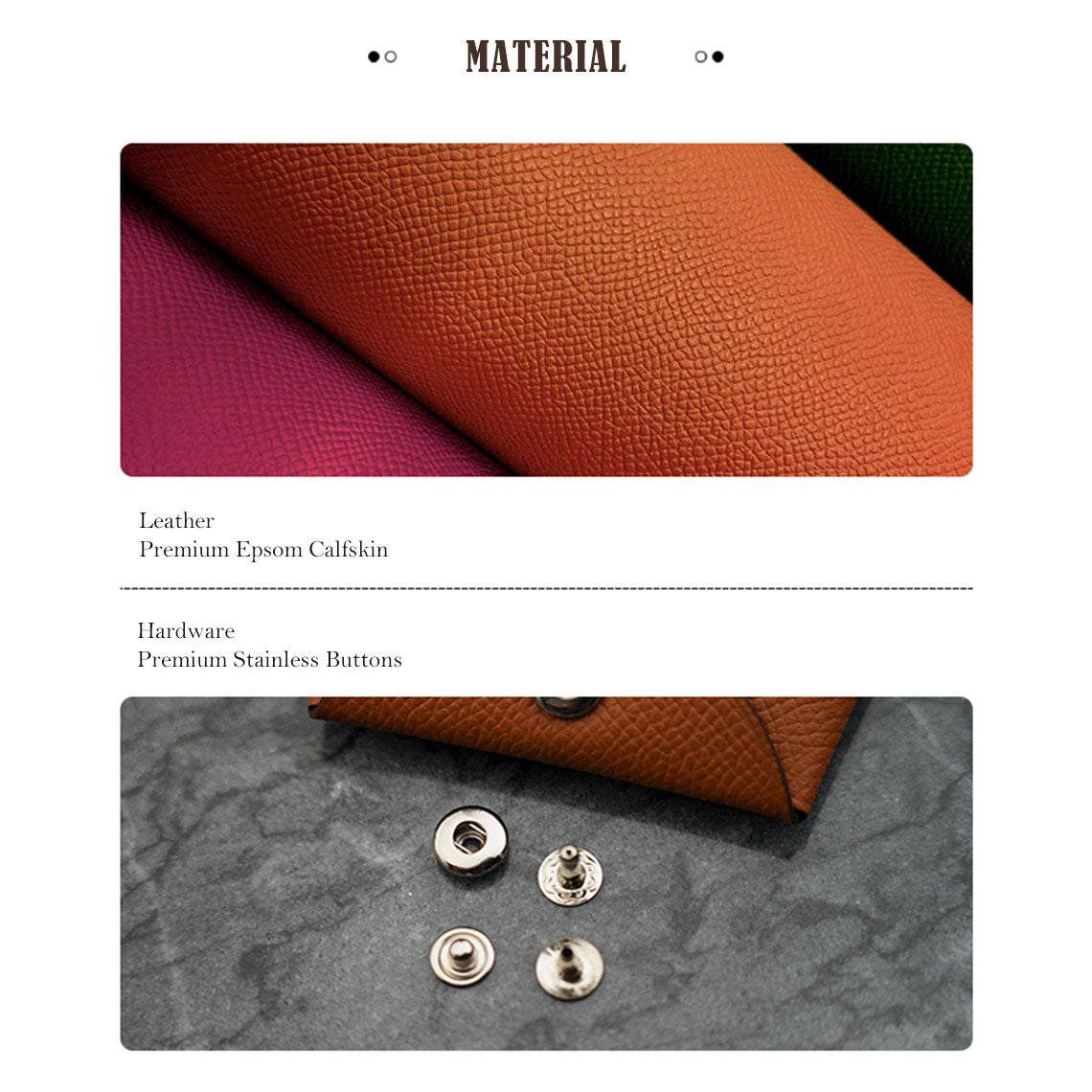 G8activist® Epsom Leather Inspired Basita Purse DIY Kit - Image 5