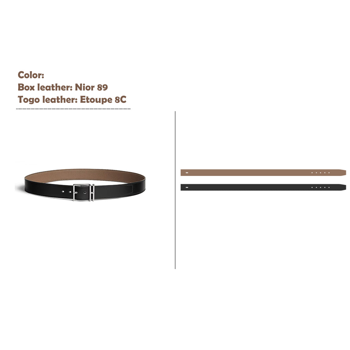 G8activist® Full Grain Leather Inspired Men's Belt DIY Kits - Image 13