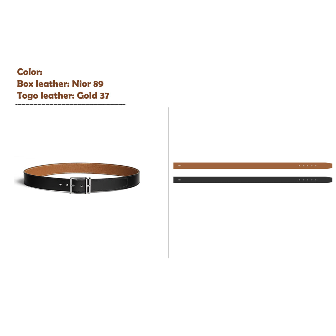 G8activist® Full Grain Leather Inspired Men's Belt DIY Kits - Image 15