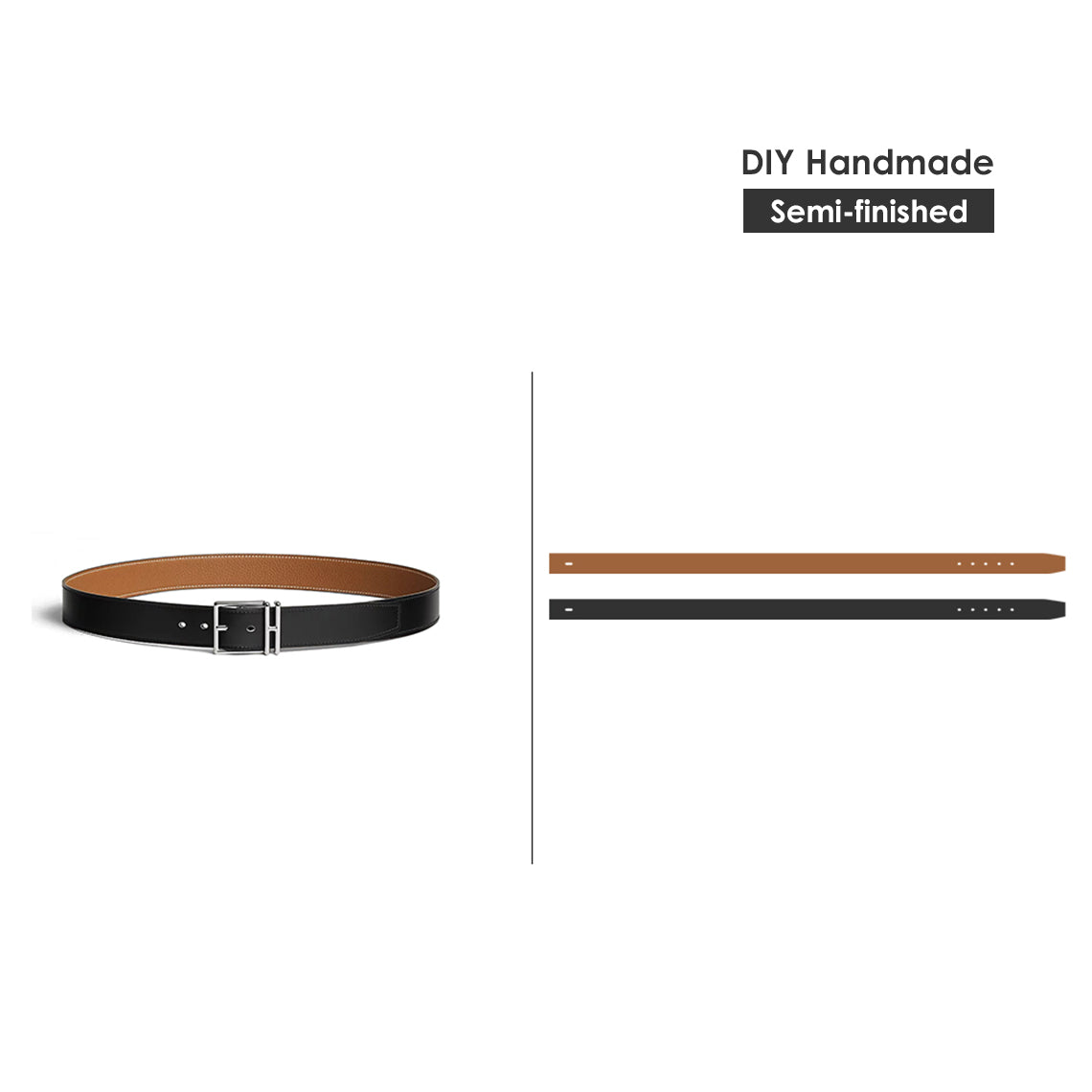 G8activist® Full Grain Leather Inspired Men’s Belt DIY Kits