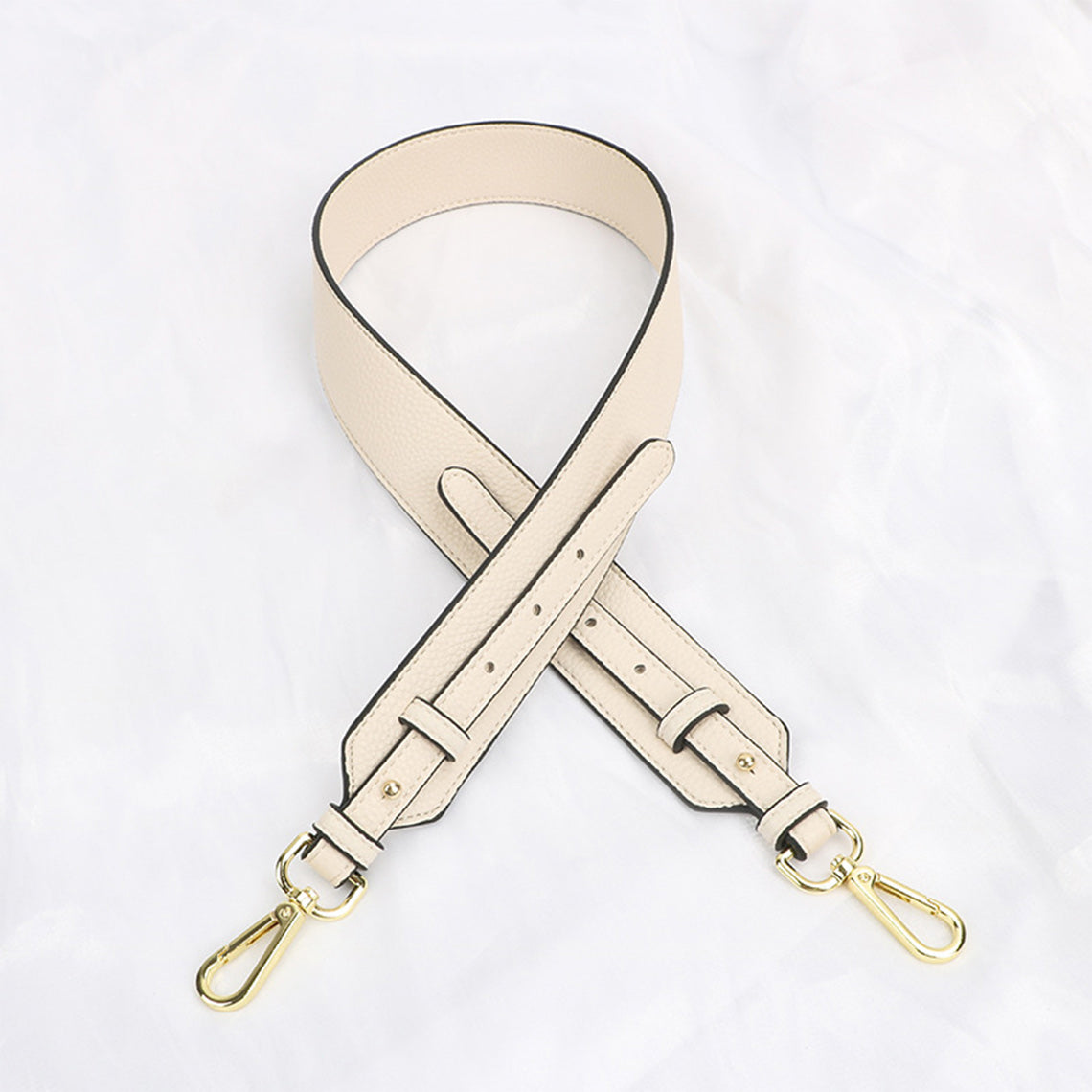 Faux Leather Wide Crossbody Strap - Image 11