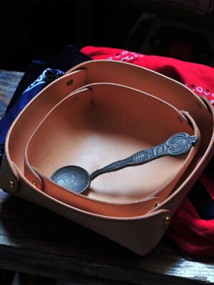 G8activist® Vegetable Tanned Leather Valet Tray