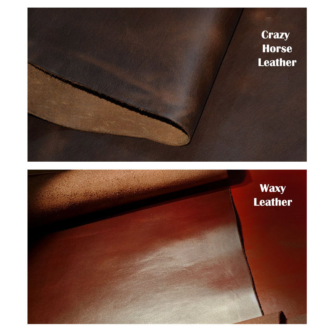 G8activist® Crazy Horse Leather Men Compact Wallet DIY Kits - Image 5