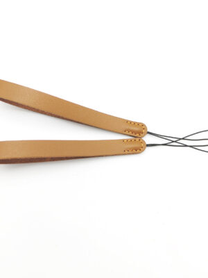 Vegetable Tanned Leather Wrist Lanyard