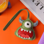 G8activist® Leather Little Monster Keychain Charm DIY Kit