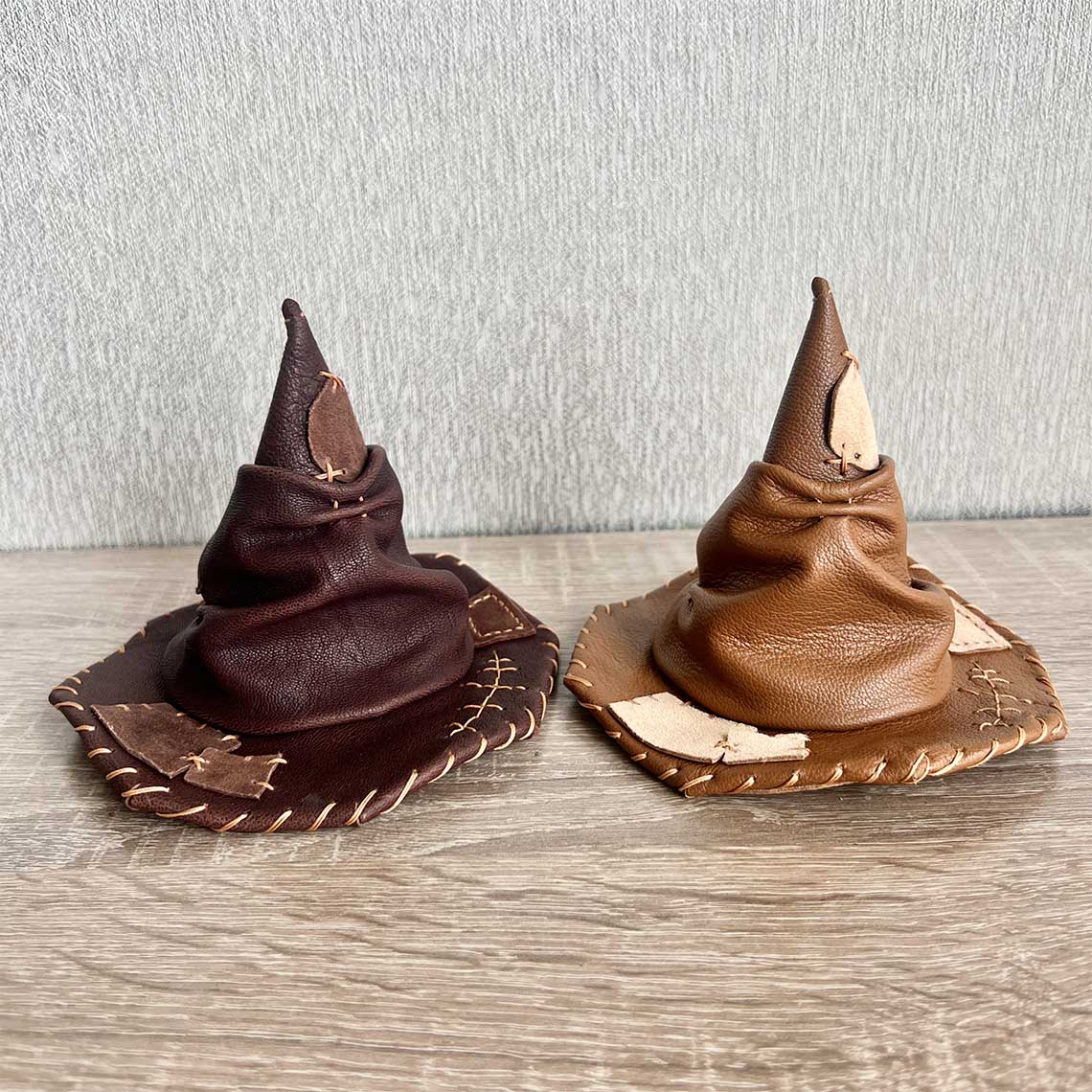 G8activist® Vegetable Tanned Leather Magic Hat Pendant DIY Kit - Image 2