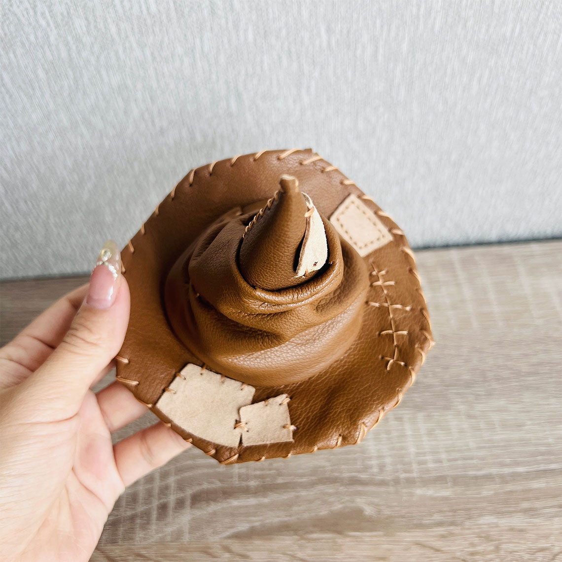 G8activist® Vegetable Tanned Leather Magic Hat Pendant DIY Kit - Image 7