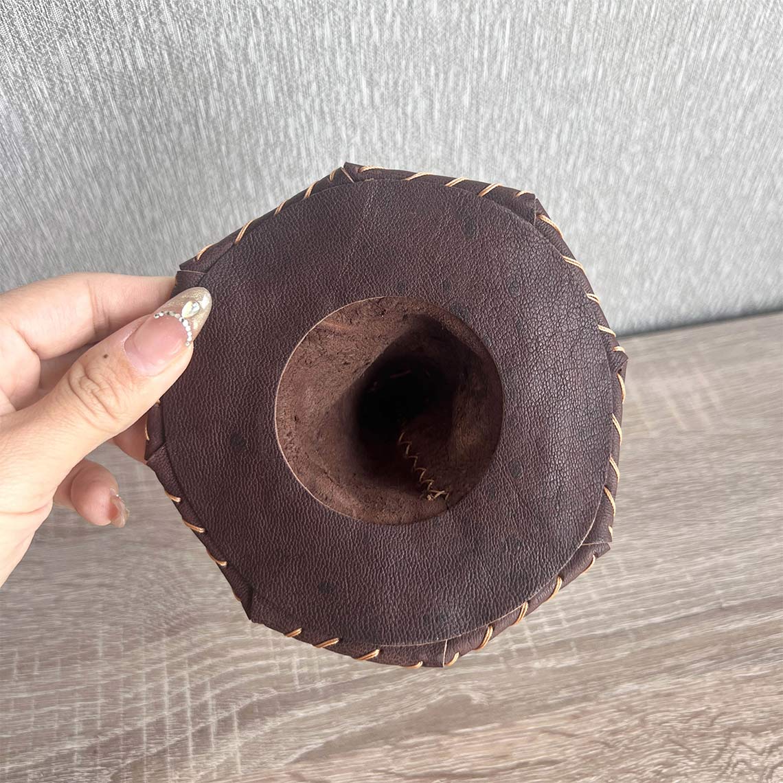 G8activist® Vegetable Tanned Leather Magic Hat Pendant DIY Kit - Image 6