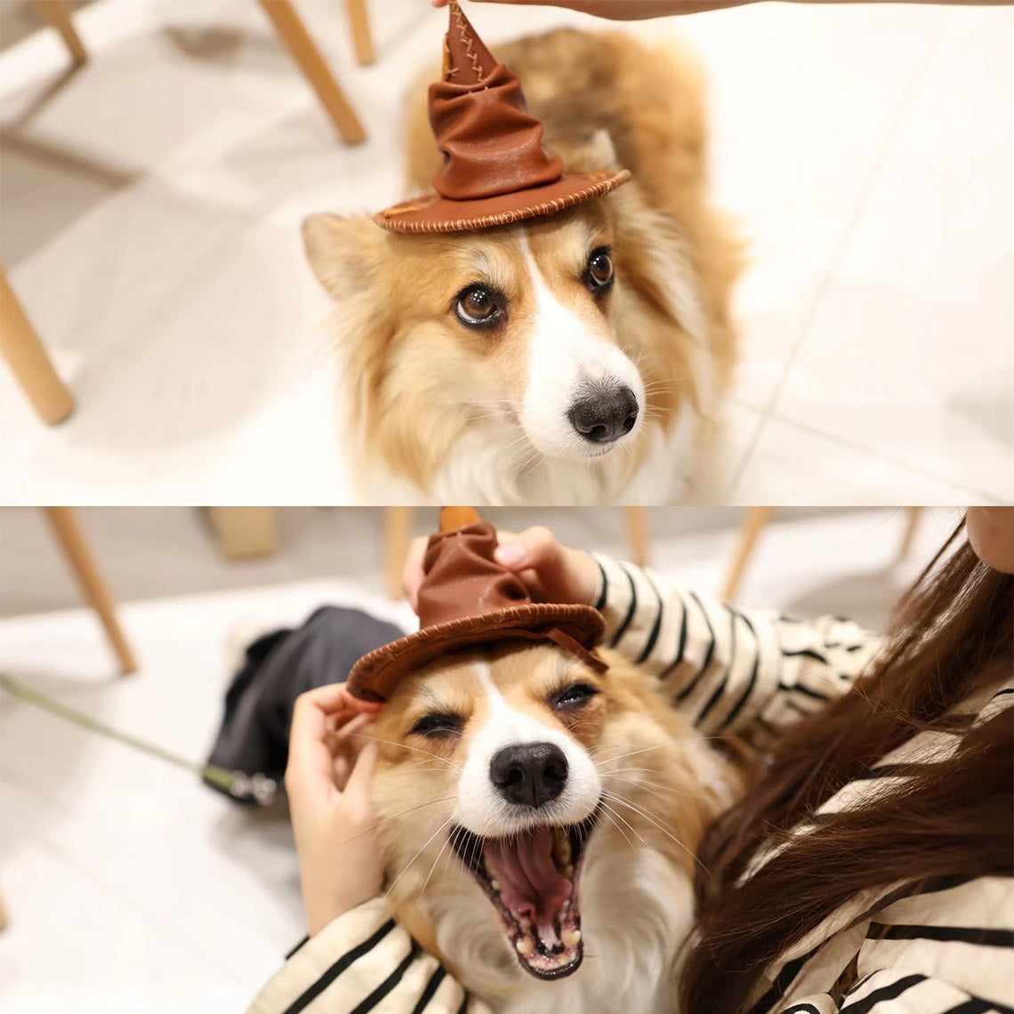 G8activist® Vegetable Tanned Leather Magic Hat Pendant DIY Kit - Image 5