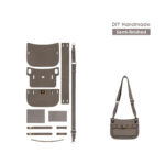 G8activist® Top Grain Leather Mini Jypsiere Bag DIY Kits