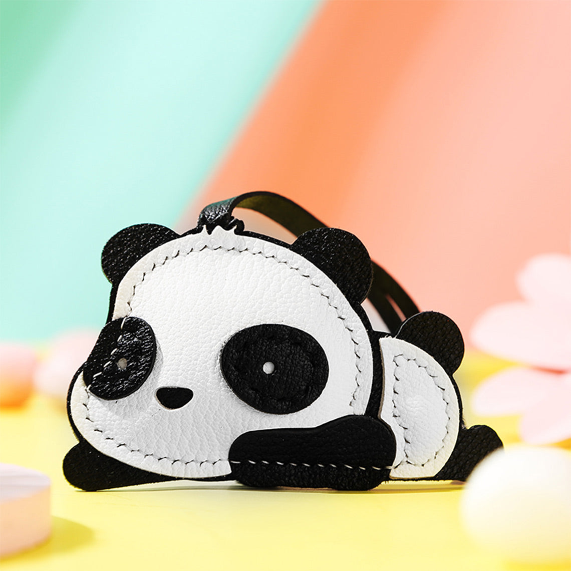 G8activist® Lambskin Panda Keychain Pendant DIY Kit - Image 6