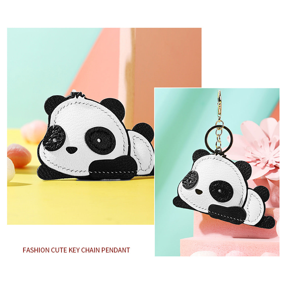 G8activist® Lambskin Panda Keychain Pendant DIY Kit - Image 4