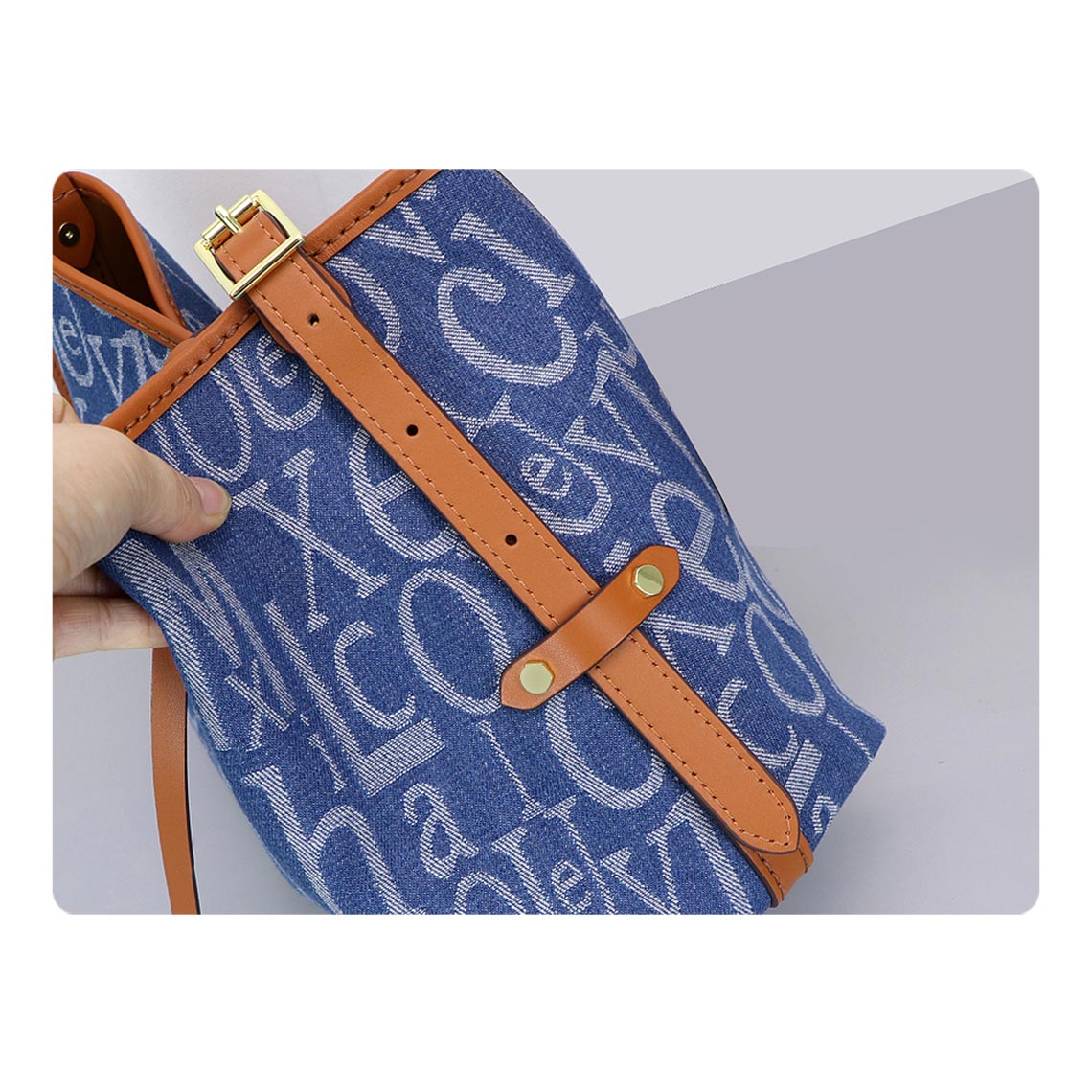 G8activist® Leather Dustbag Recycle Shoulder Tote DIY Kits - Image 5