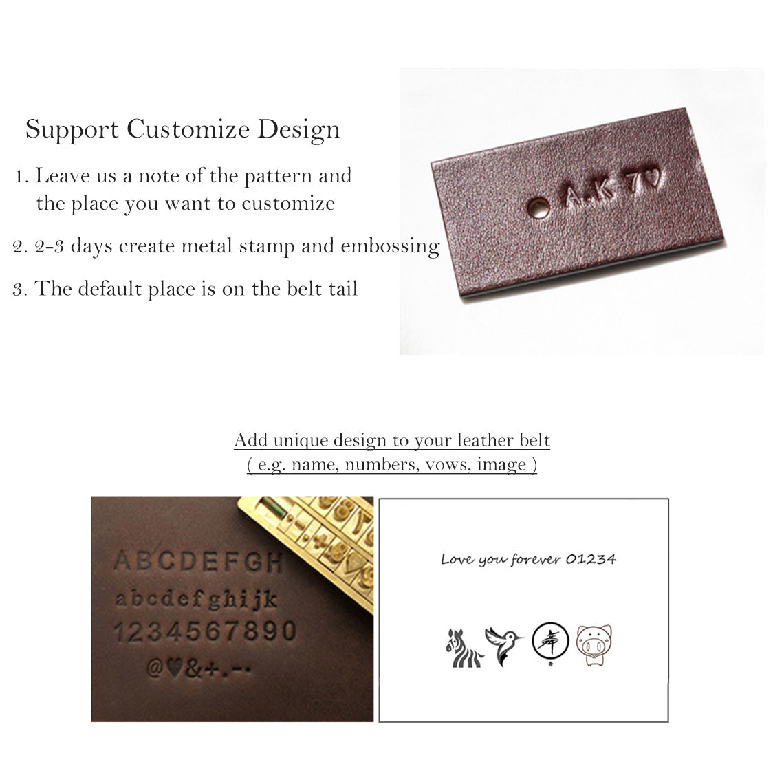 G8activist® Full Grain Leather Distressed Belt DIY Kit - Image 2