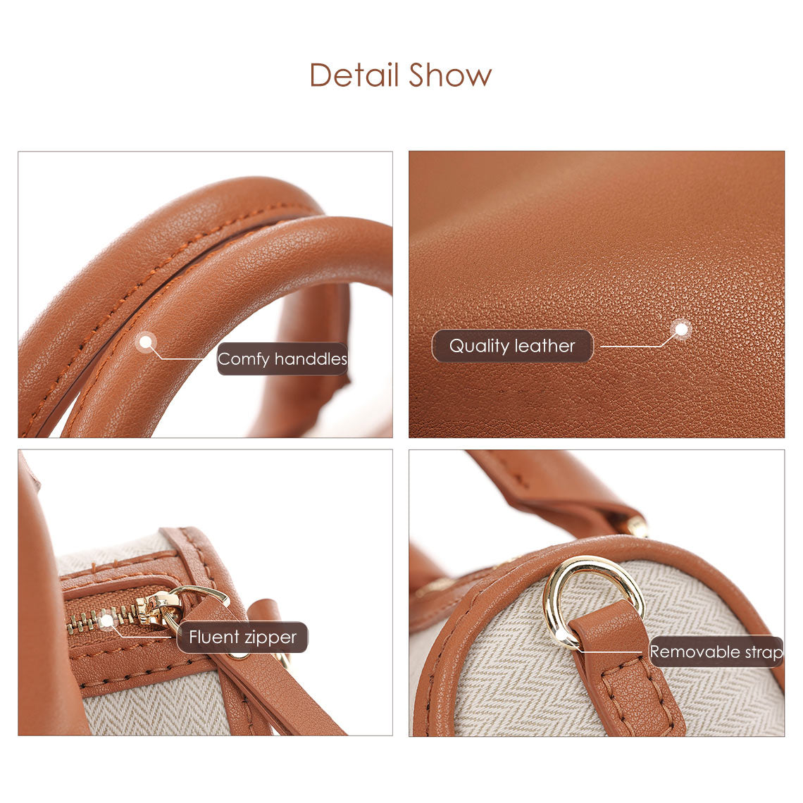 G8activist® Leather Dustbag Recycle Boston Bag DIY Kit - Image 6