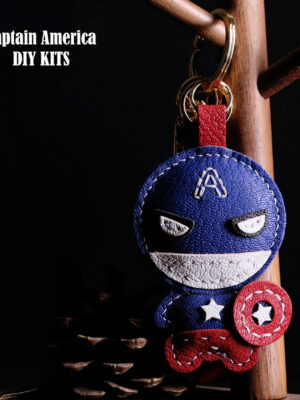 G8activist® Sheep Leather Captain Keychain DIY Kit