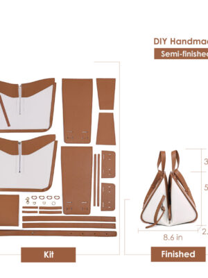 G8activist® Leather Women Fold Bag DIY Kit