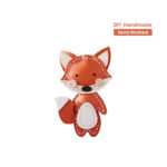 G8activist® Sheep Leather Little Fox Keychain DIY Kit