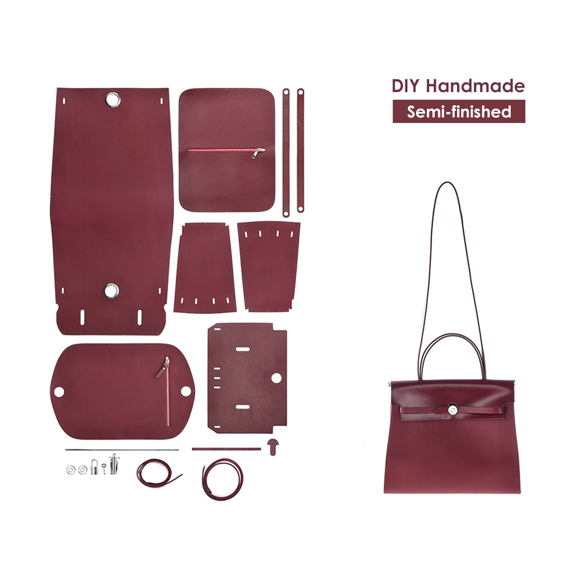 G8activist® Leather Inspired Her Bag Zip Bag DIY Kit – Price Drop at Checkout