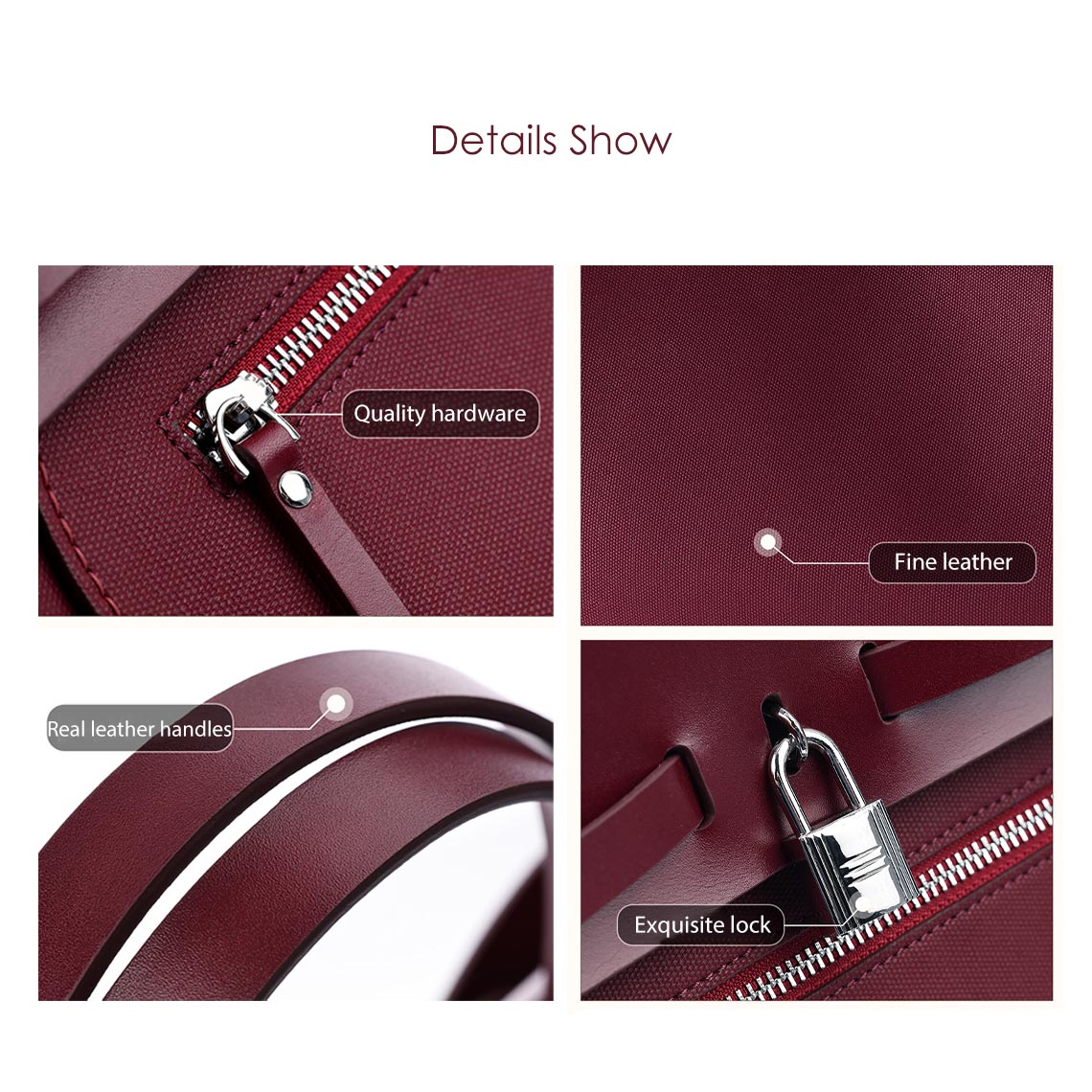 G8activist® Leather Inspired Her Bag Zip Bag DIY Kit - Price Drop at Checkout - Image 6