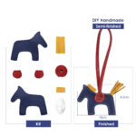 G8activist® Leather Horse Bag Charm DIY Kit