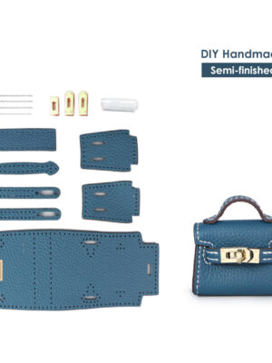 G8activist® Top Grain Leather Mini Kylie Bag Charm DIY Kit