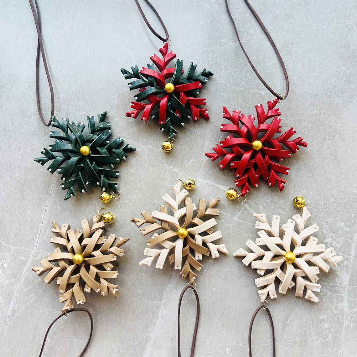 G8activist® Sheep Leather Snowflake Charm DIY Kit - Image 8