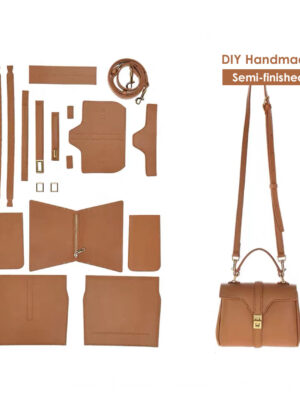 G8activist® Leather Top Handle Mini Tote Bag DIY Kit