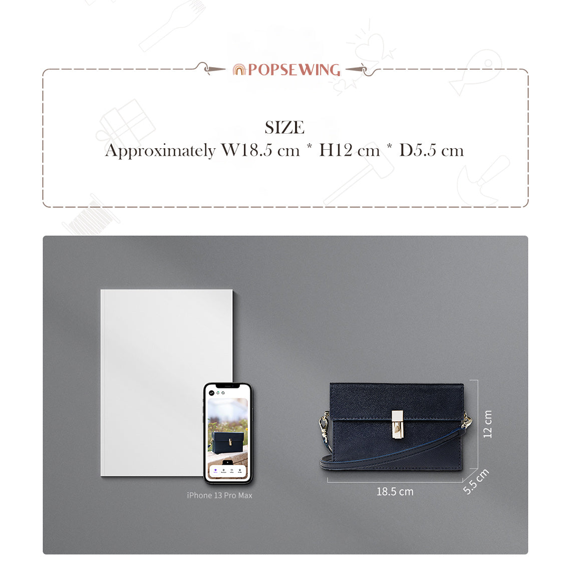 G8activist® Leather Box Phone Bag DIY Kit - Image 4