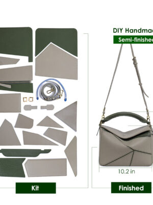 G8activist® Leather Geometry Crossbody Bag DIY Kit