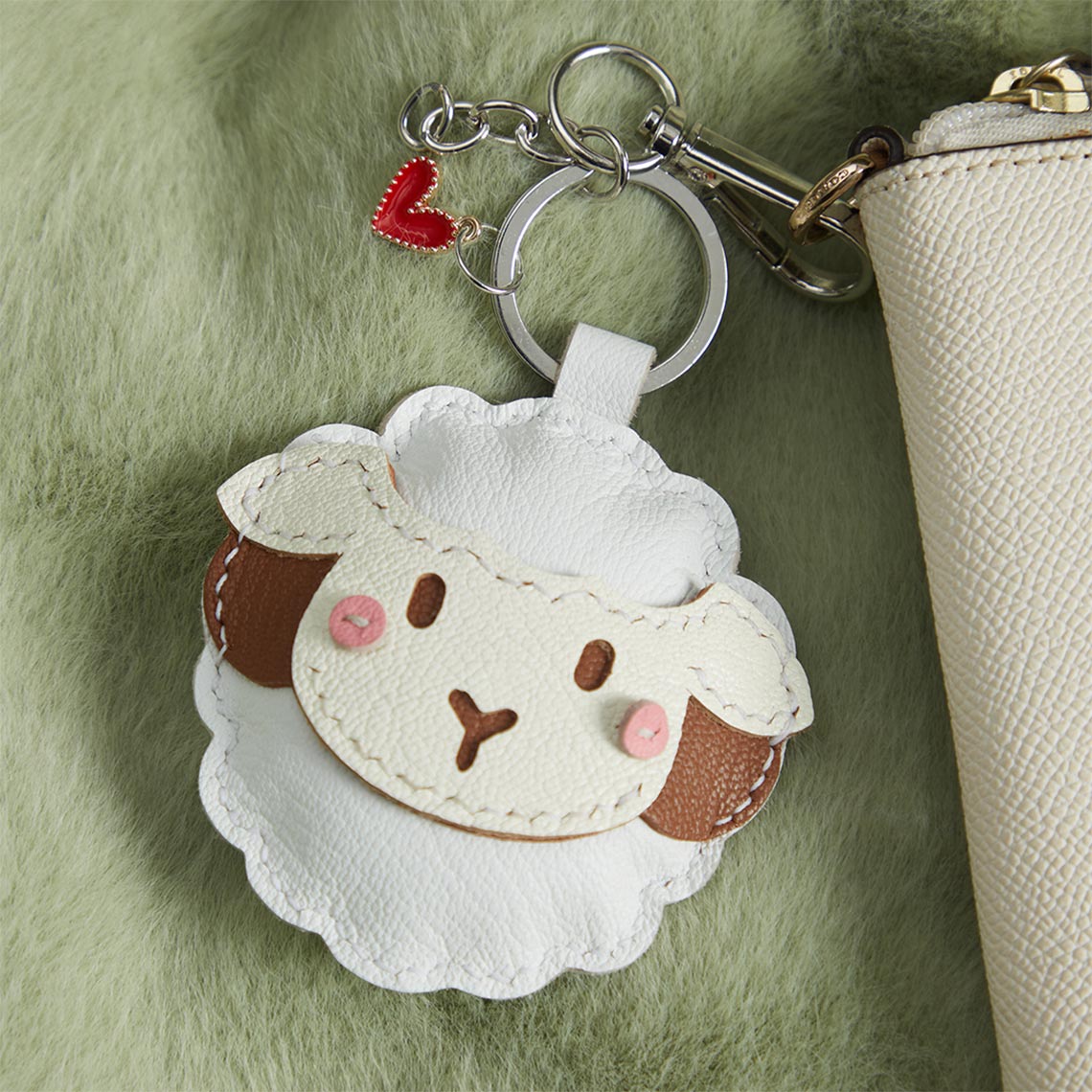 G8activist® Sheep Leather Sheep Keychain DIY Kit - Image 6
