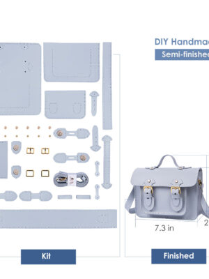 Diggsw® Lady Leather Small Satchel Bag DIY Kit