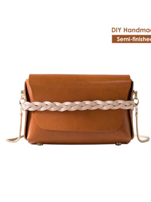 G8activist® Full Grain Leather No Sewing Crossbody Bag DIY Kit