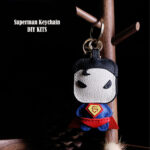 G8activist® Sheep Leather Superman Keychain DIY Kit