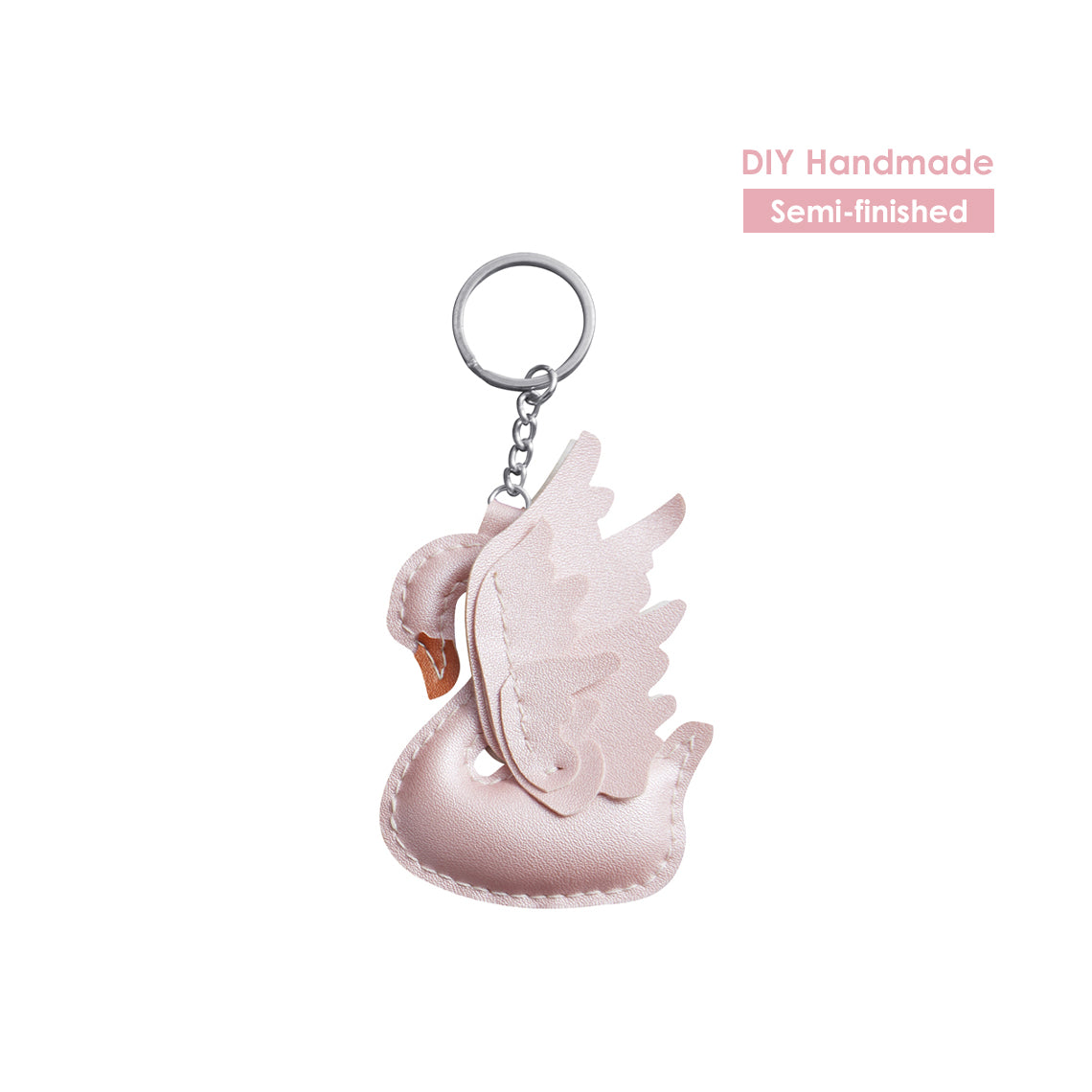G8activist® Leather Swan Bag Charm DIY Kit