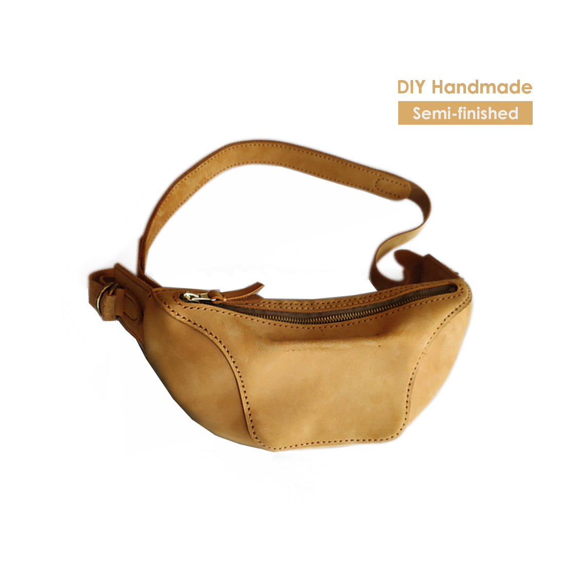 G8activist® Nubuck Leather Fanny Pack Bum Bag DIY Kit - Image 2