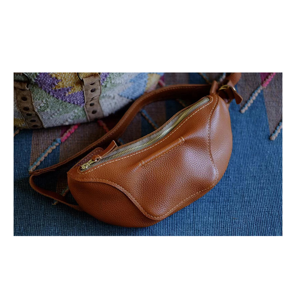 G8activist® Full Grain Leather Fanny Pack Waist Bag DIY Kit - Image 6